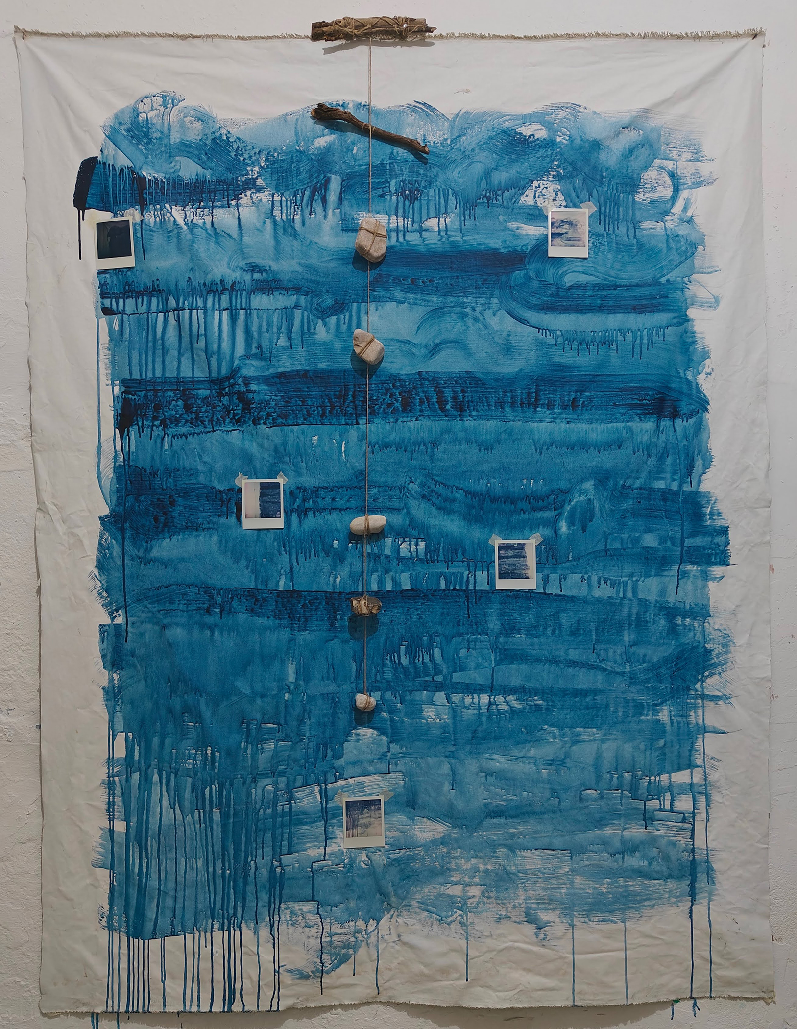 Blue Gesture
